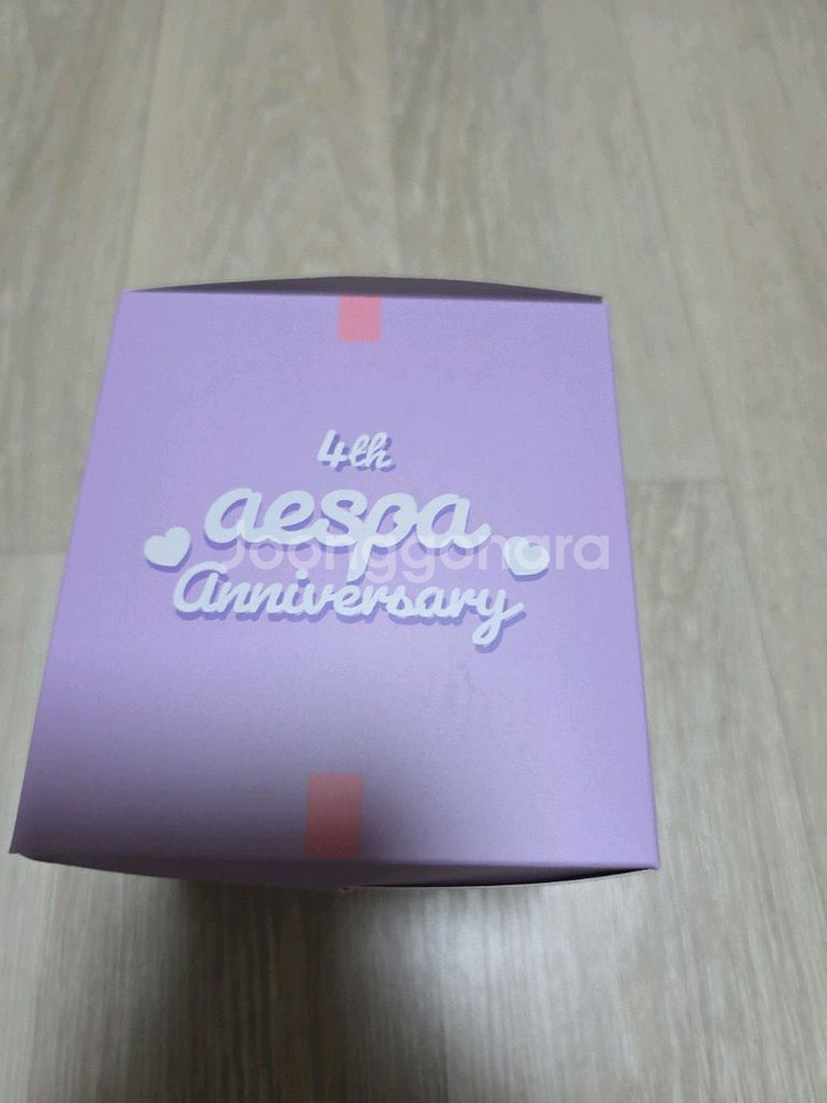 에스파 4주년케이크 장난감--1