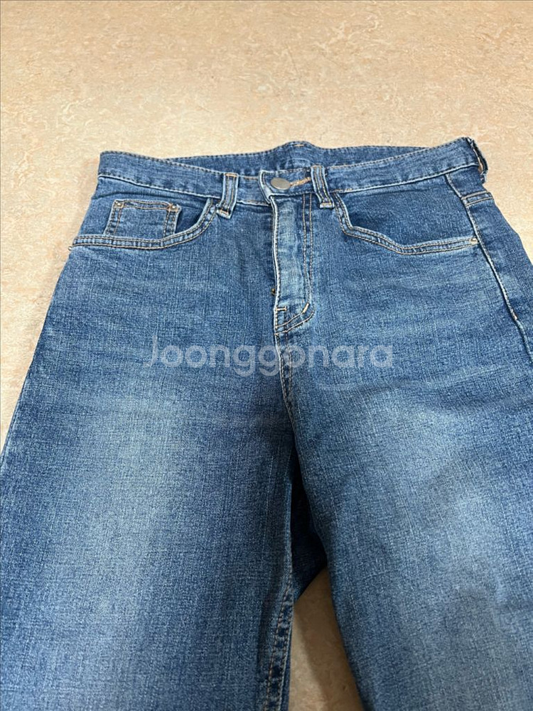 클로즈커브 데님 부츠컷 S--1