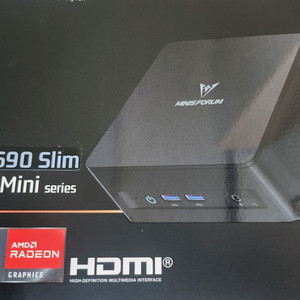 미니스포럼 6900hx 미니pc um690 slim