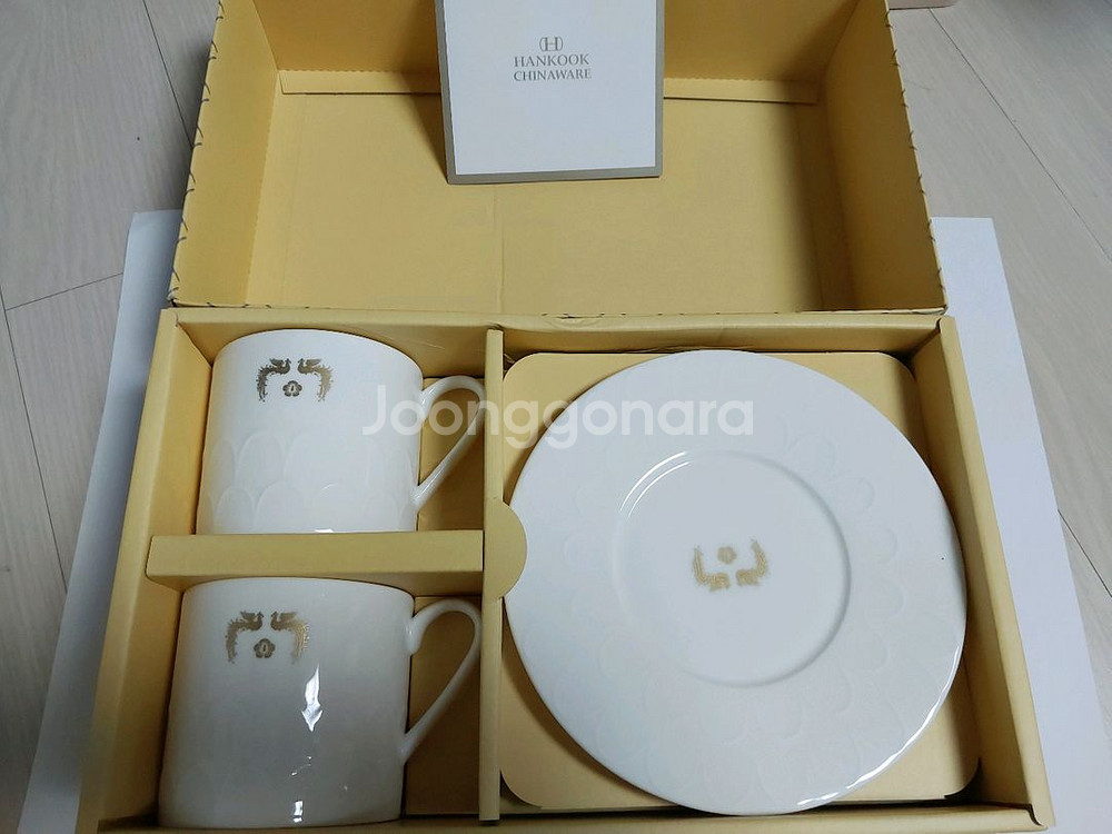 대통령. 한국도자기 커피잔 세트입니다--1