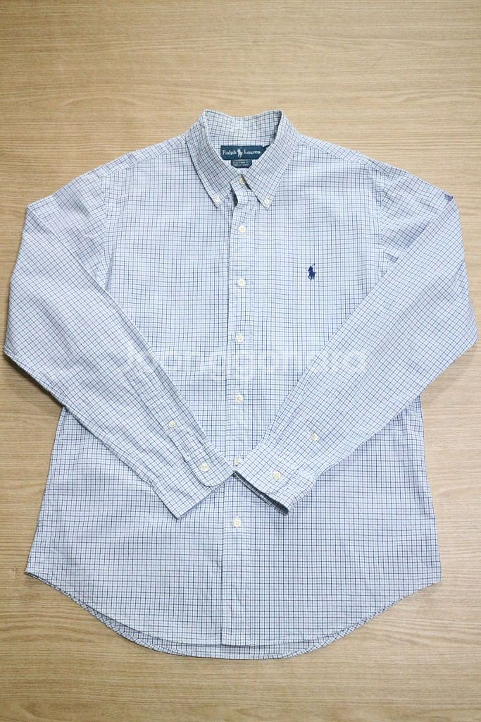 폴로 랄프로렌 체크 셔츠(정품) 팝니다.--0