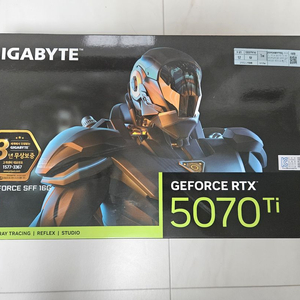 그래픽카드 RTX 5070TI 윈드포스 미개봉 팝니다.