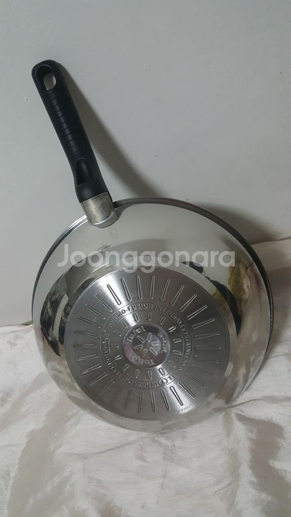 테팔 스텐 코팅 궁중팬 볶음팬 후라이팬 튀김팬--1