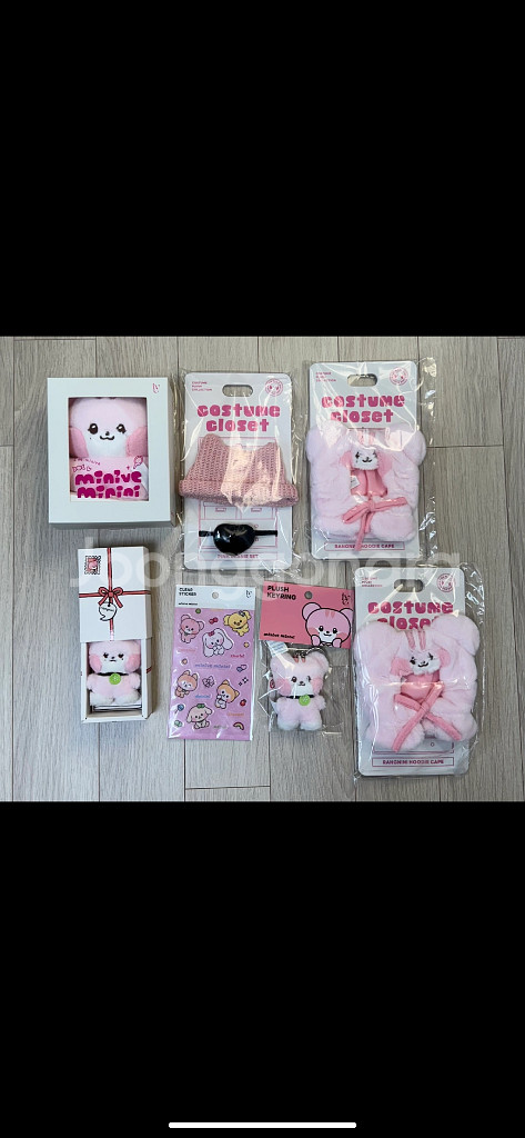 아이브 미니브 미니니 라인프랜즈 팝업 굿즈 판매합니다.--2