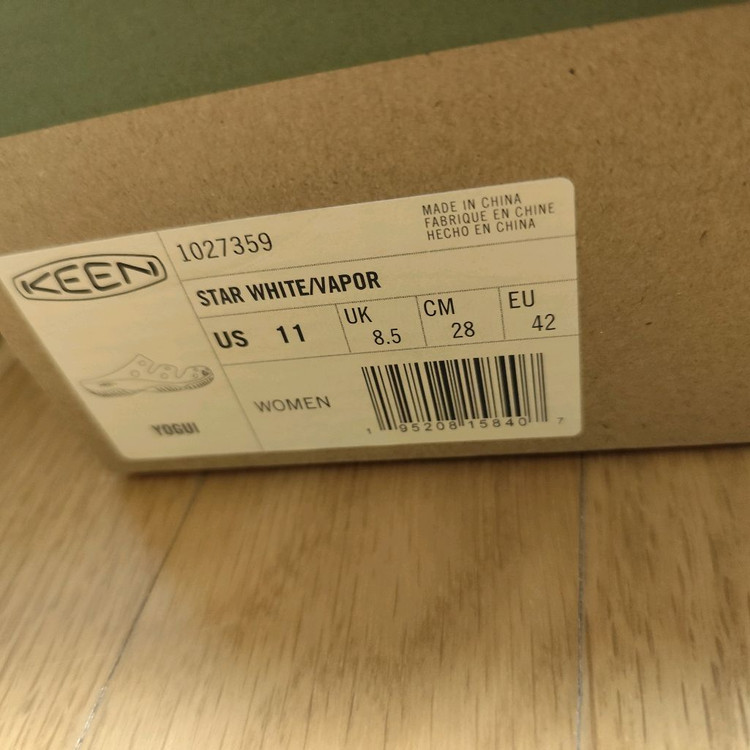 새상품 (280) 킨 요기 슬라이드 화이트--3