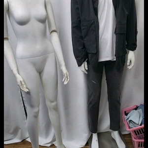 바퀴달린 마네킹 남.여 세트ㅡ내고가능