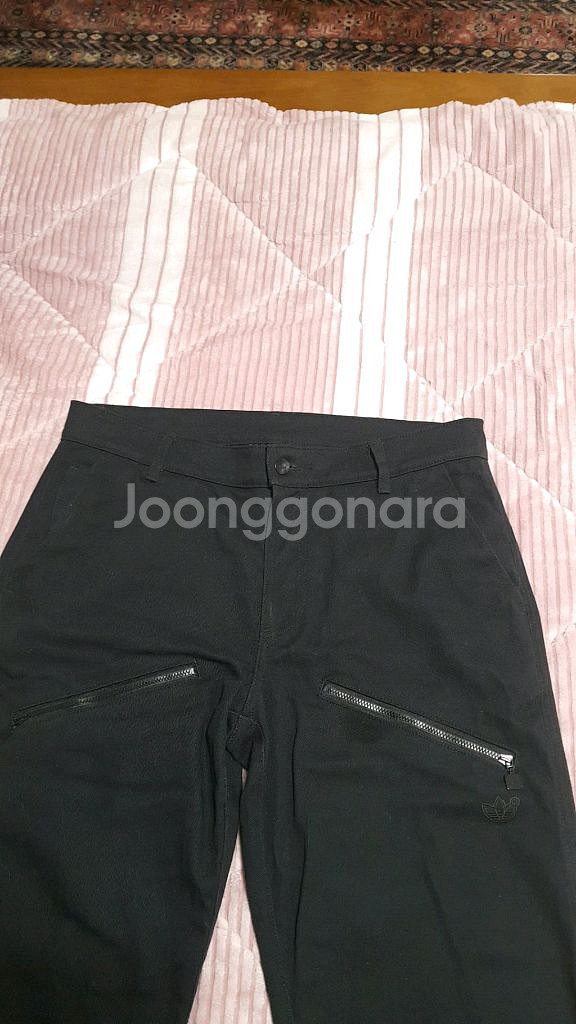 아디다스 블랙진 33인치 기장106--2