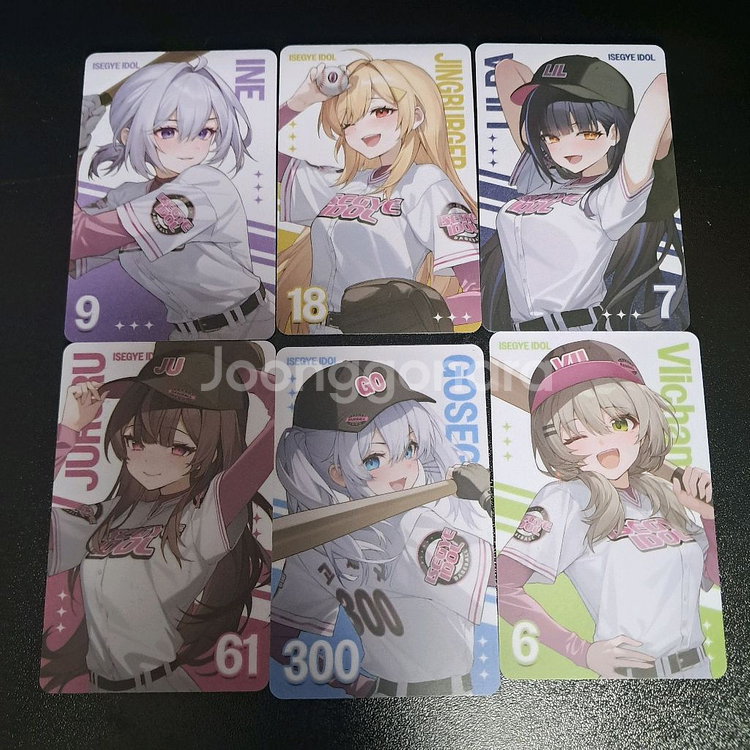 이세돌 이세페 2 주르르 포카 포토카드 이세계아이돌--0