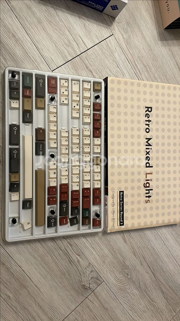 KEYKOBO retro mixed light 키캡--1