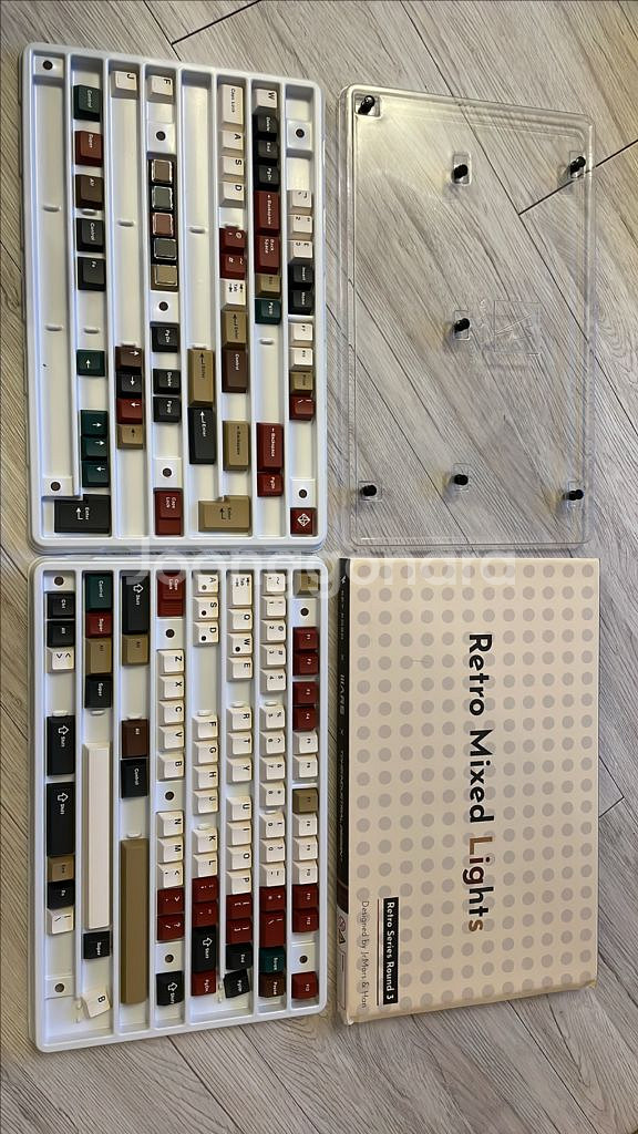 KEYKOBO retro mixed light 키캡--2