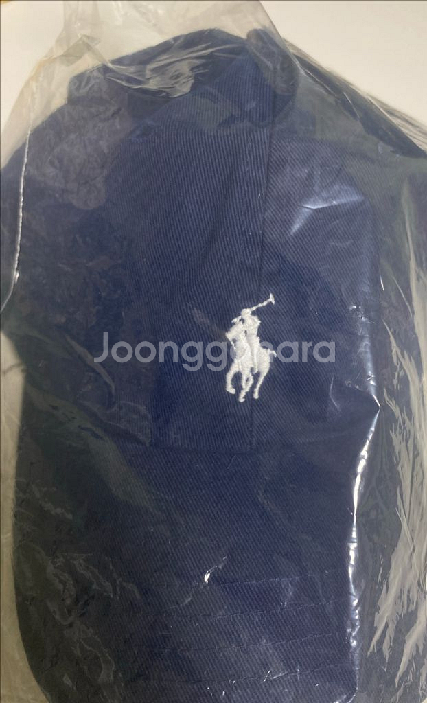 정품)새상품 폴로 모자 볼캡 네이비--0