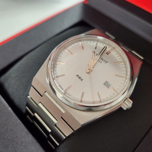티쏘 PRX 40 화이트 쿼츠