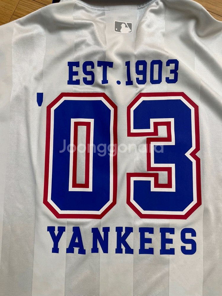 MLB 뉴욕 양키스 폴로 티셔츠입니다--4