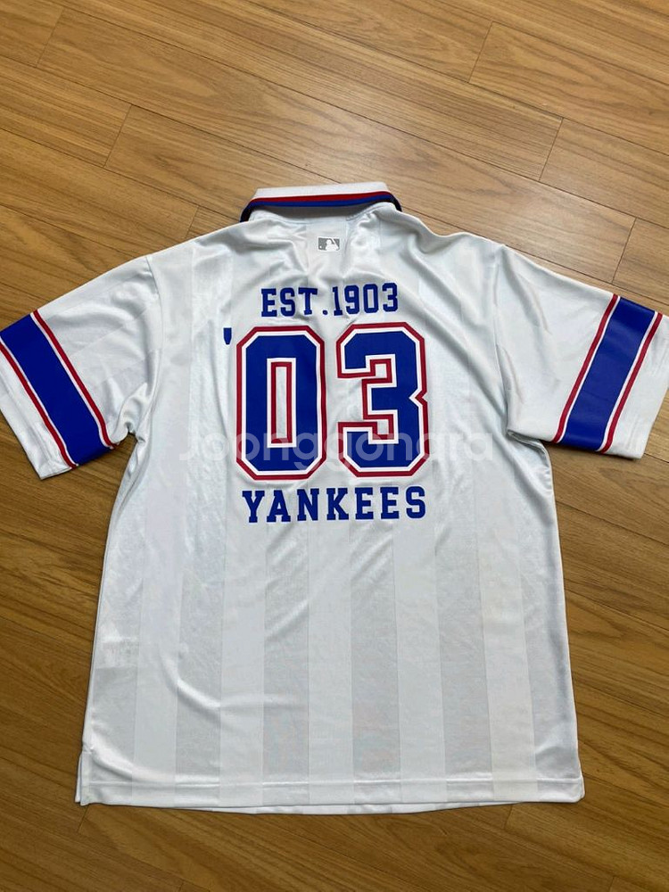 MLB 뉴욕 양키스 폴로 티셔츠입니다--3
