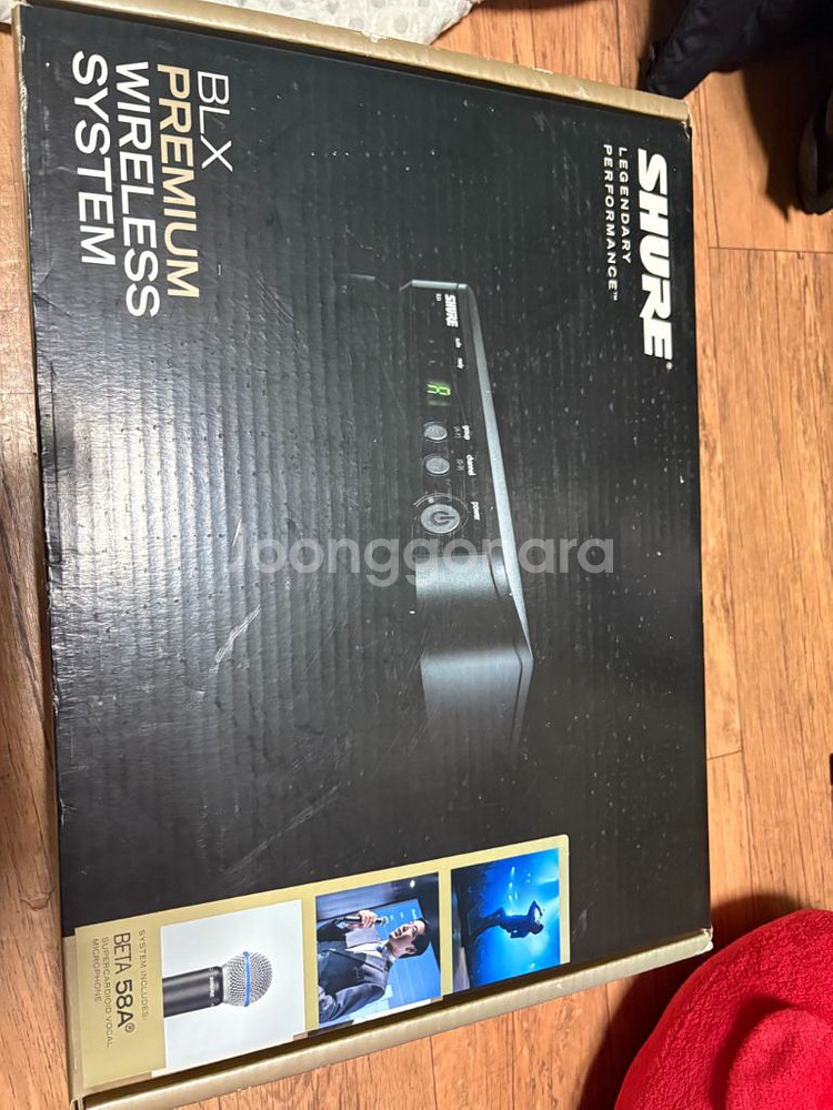 Shure BLX24/BETA58 슈어무선 마이크--0