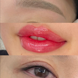 눈썹 입술 아이라인 나눔