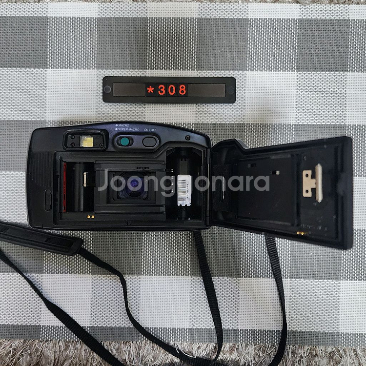 삼성캐녹스 퍼지줌 1050 필름카메라--4