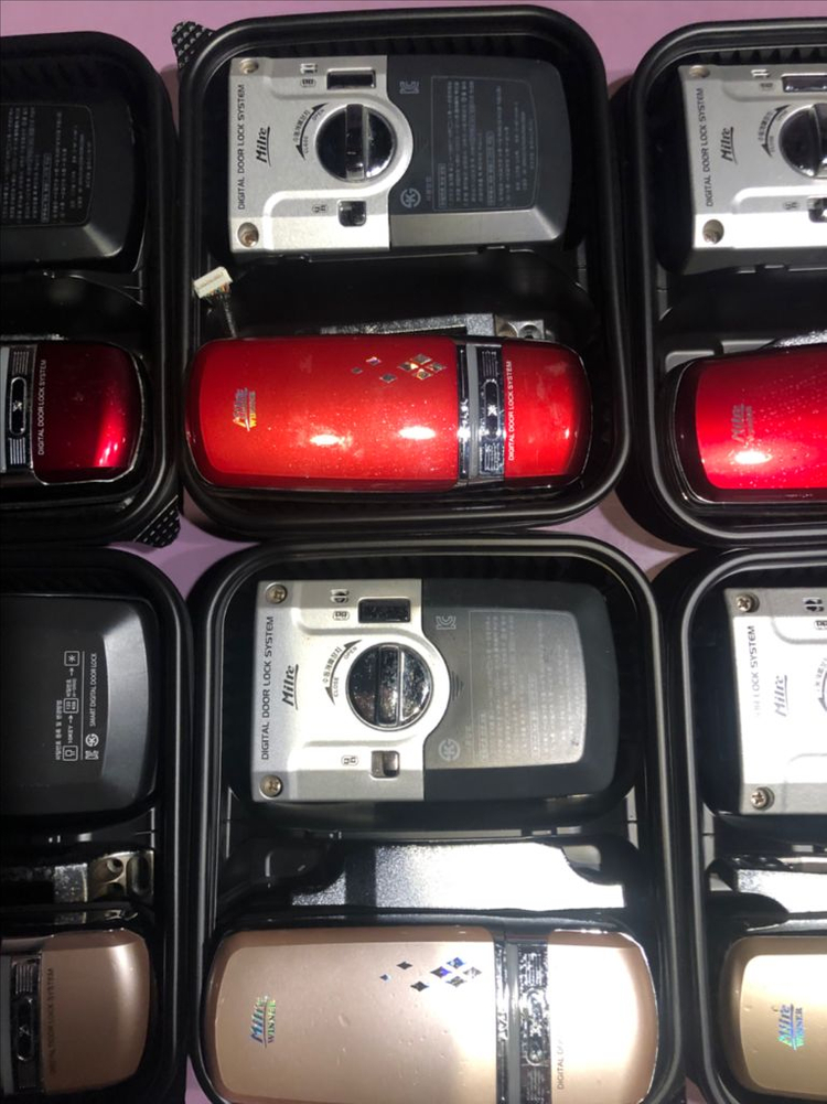 밀레 디지털 도어락 팝니다--2