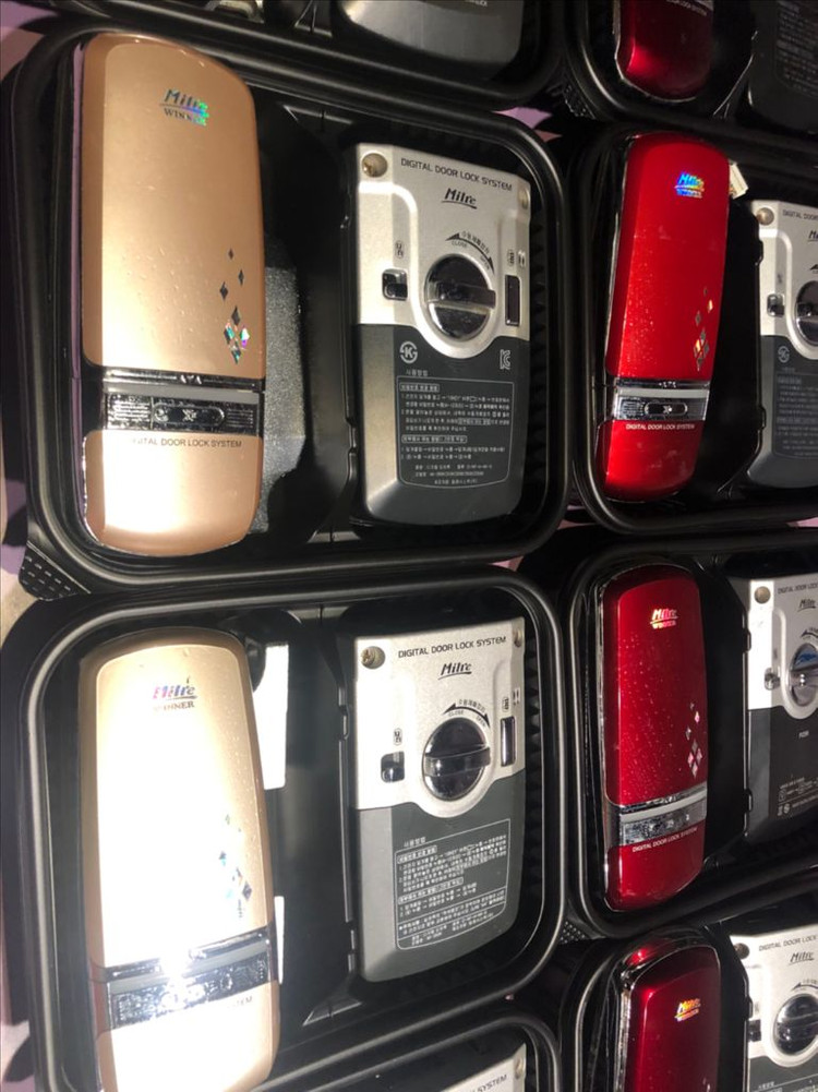 밀레 디지털 도어락 팝니다--4