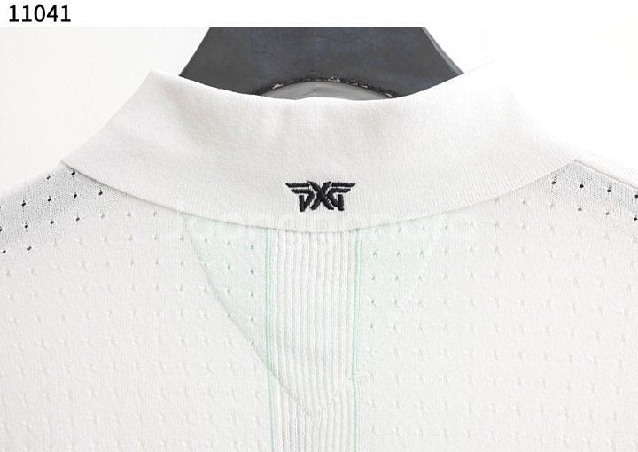 PXG 뉴 쉐입 남성 여름 니트 카라 티셔츠--7