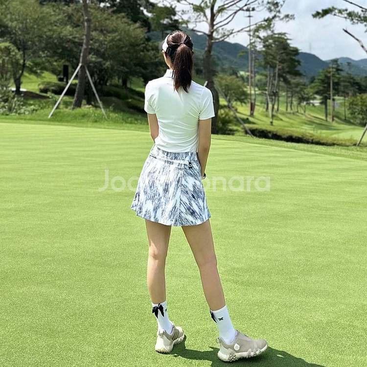 PXG 여성 골프웨어 썸머 베이직 카라 반팔 티셔츠--8
