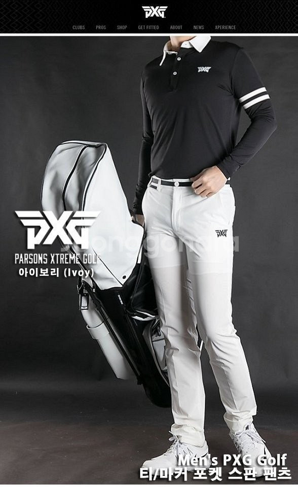 PXG 마커포켓 스판 팬츠--0