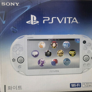 PS VITA 비타화이트 정식발매판 새제품 팝니다.