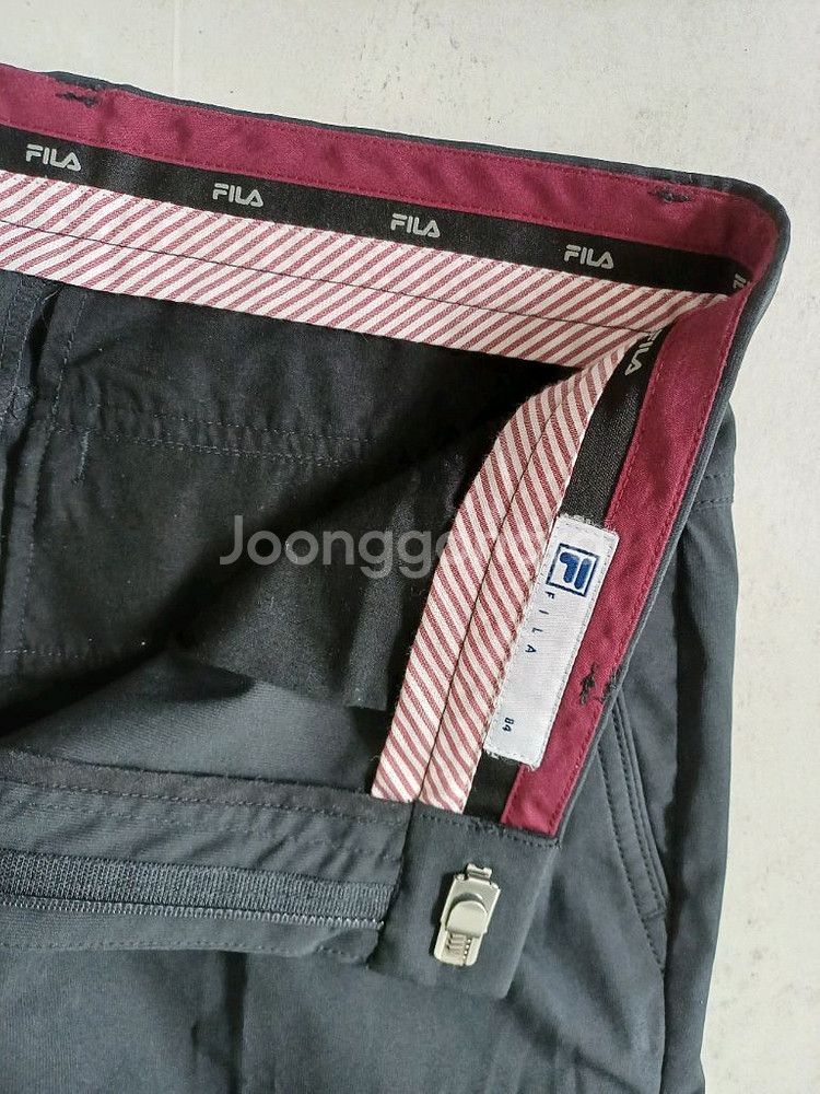 남성 휠라골프 봄.가을 여름 골프바지 (사방스판33)--3