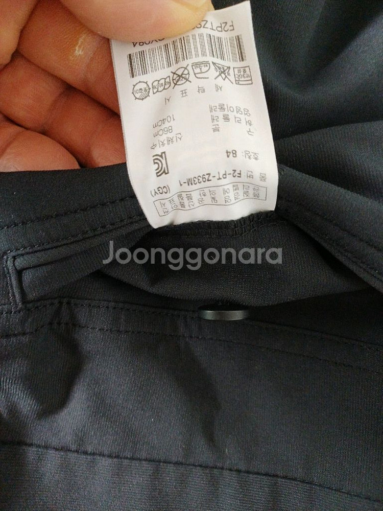 남성 휠라골프 봄.가을 여름 골프바지 (사방스판33)--5