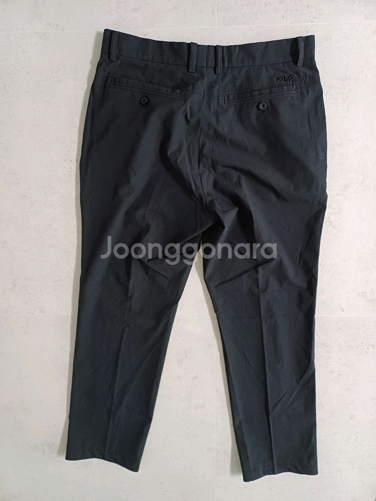 남성 휠라골프 봄.가을 여름 골프바지 (사방스판33)--9
