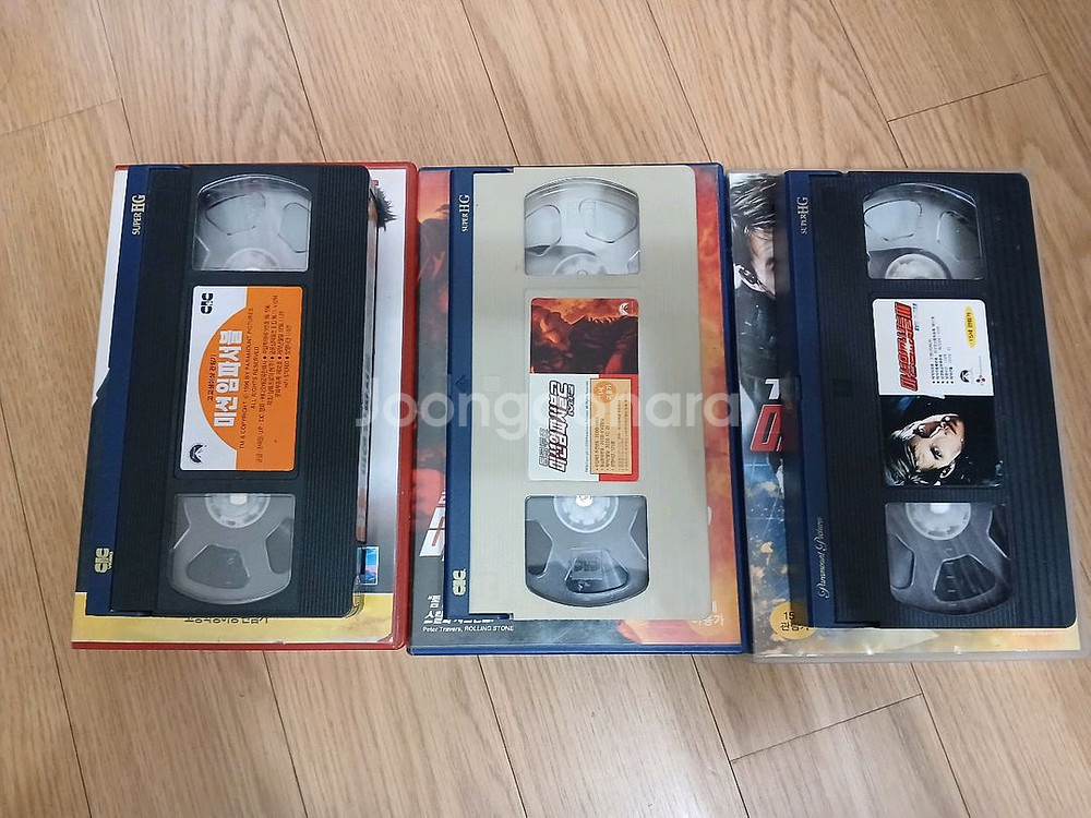 톰 크루즈 주연 미션 임파서블 3부작 비디오 테이프--3