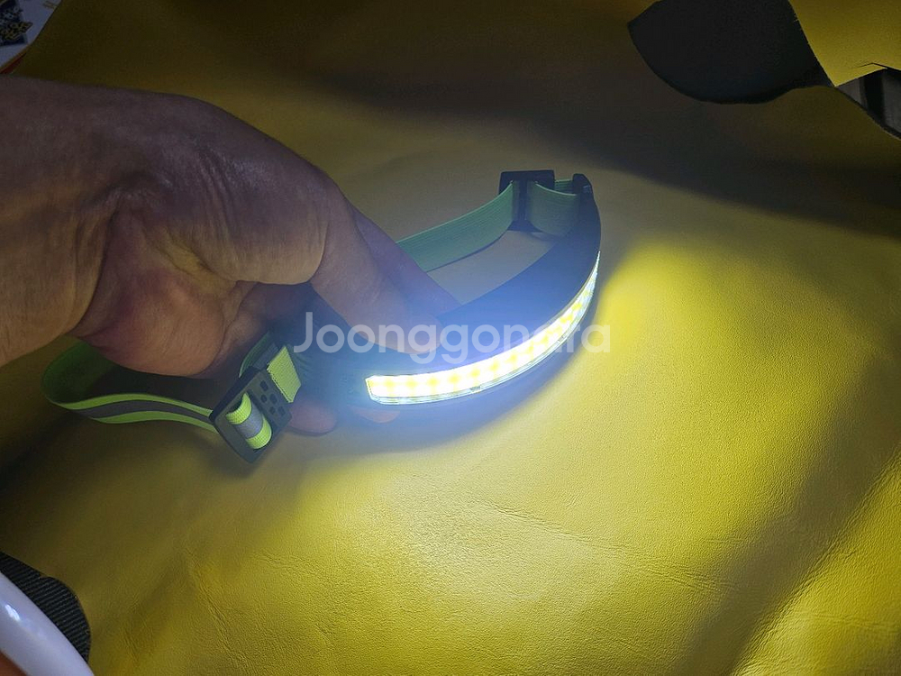 모션센서 COB 헤드랜턴 낚시 해루질 캠핑 등산--2