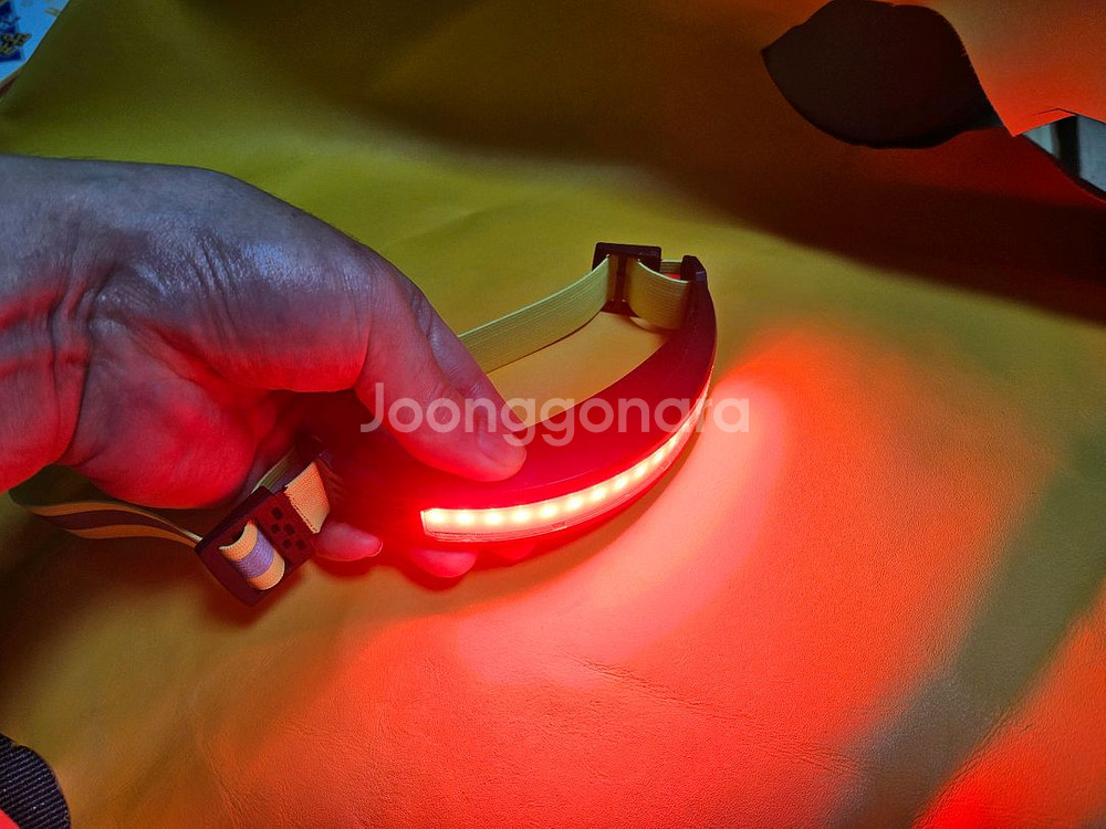 모션센서 COB 헤드랜턴 낚시 해루질 캠핑 등산--5