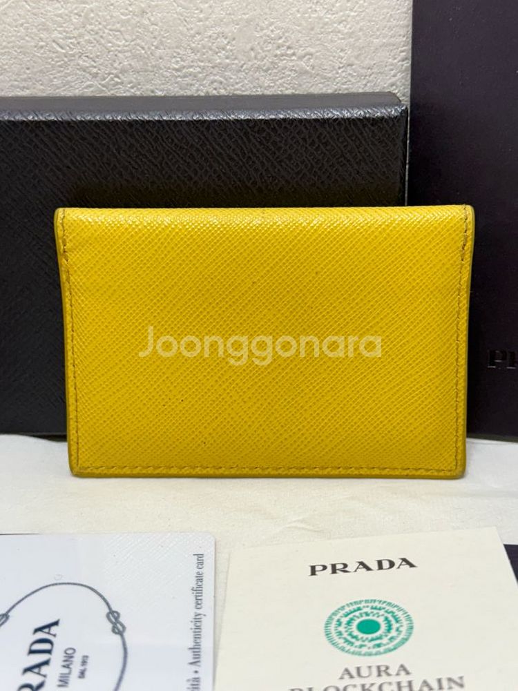 (백화점)프라다 사피아노 카드지갑--1