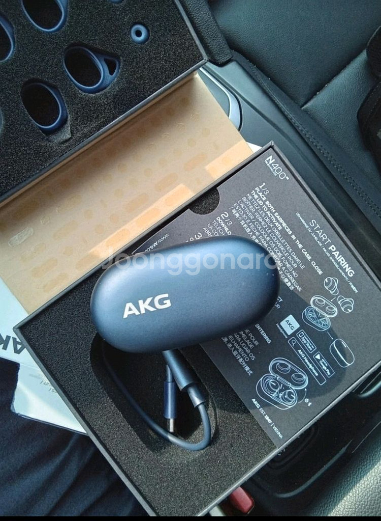 AKG N400 블루투스 이어폰--2
