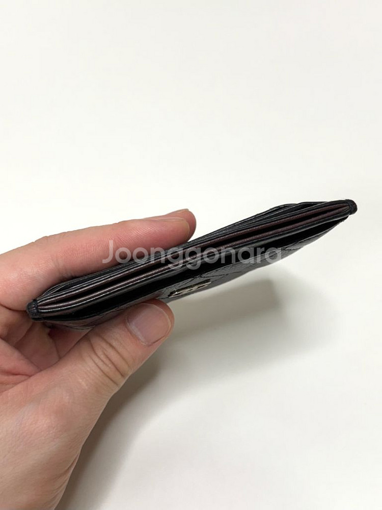 (크림)샤넬 클래식 캐비어 카드지갑--5