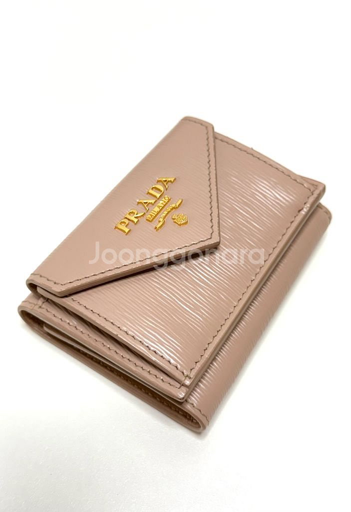 프라다 비텔로무브 3단 미니 카드지갑--6
