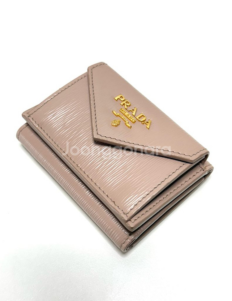 프라다 비텔로무브 3단 미니 카드지갑--7