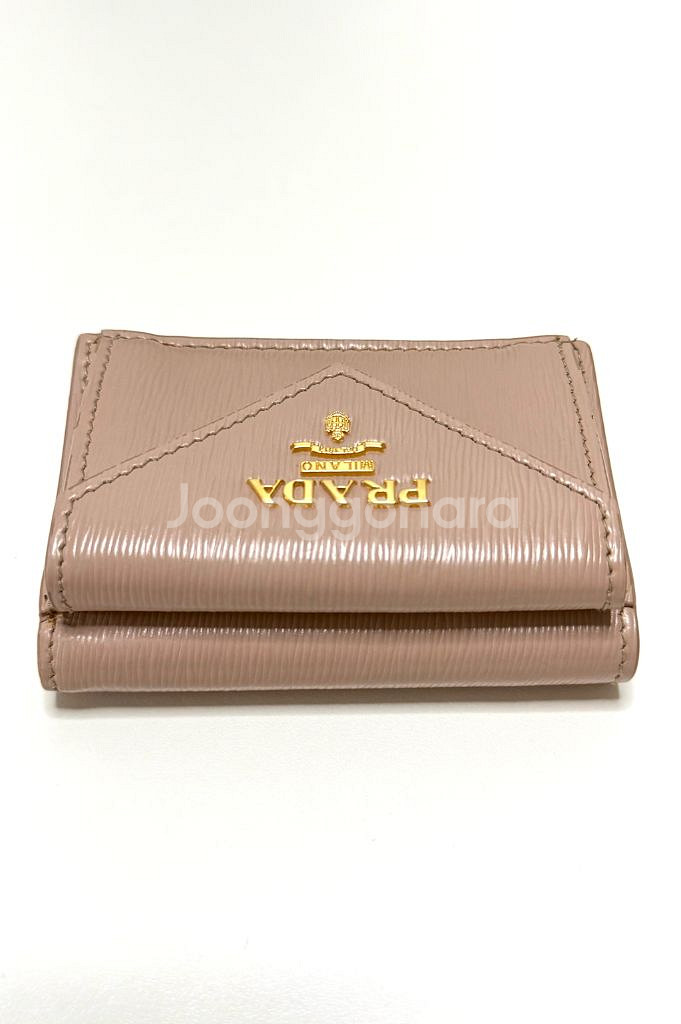 프라다 비텔로무브 3단 미니 카드지갑--8