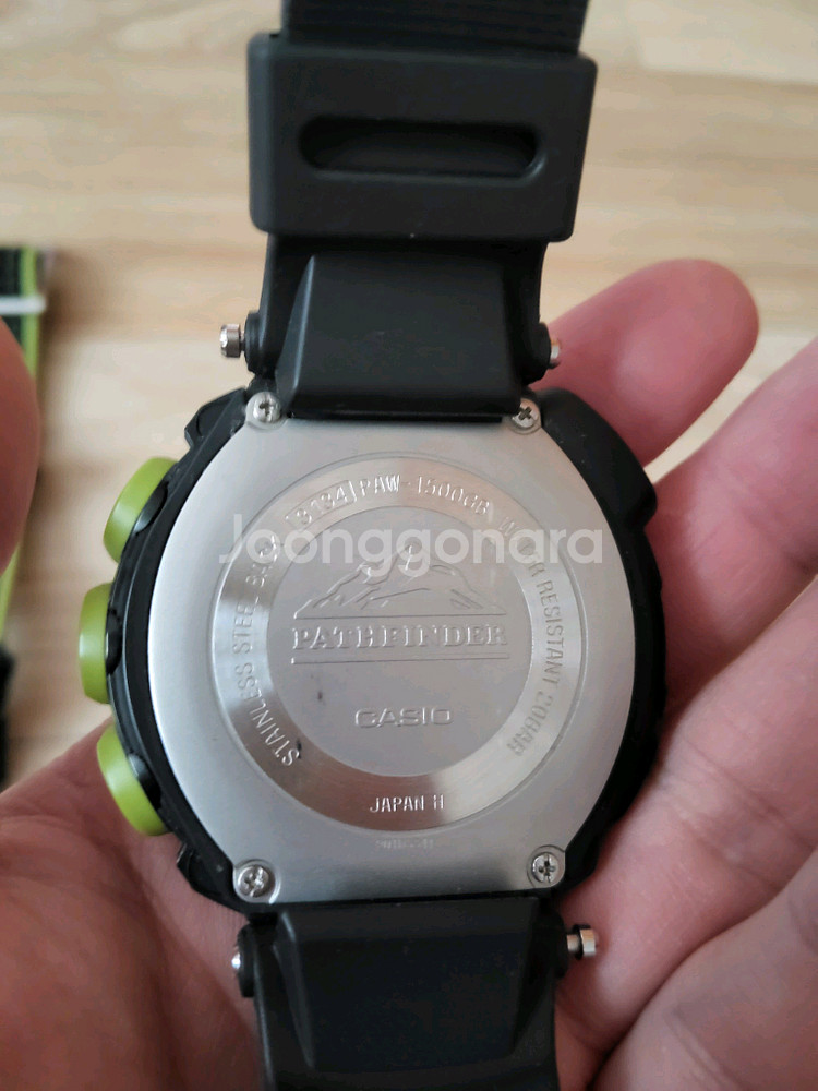 카시오 패스파인더 프로트렉 PAW-1500GB-3--5