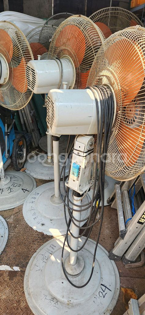 국산 공업용 공장 선풍기 알미늄 날개--2