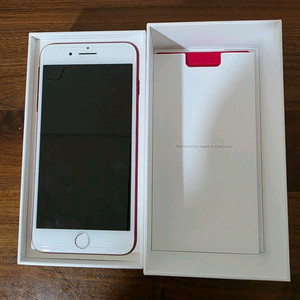 아이폰 7+ 레드 128G 풀박스