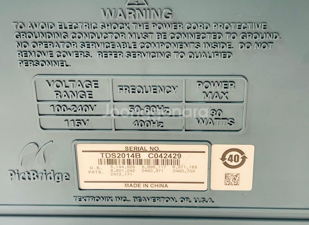 Tektronix. TDS2014B. 100MH--3