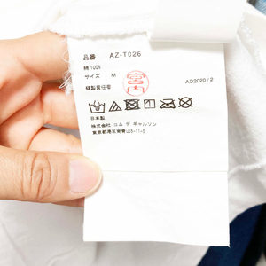 꼼데가르송 더블하트와펜 남성반팔 정품 M 진스센스