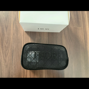 [정품/새상품] 디올 메이크업 메쉬 파우치 박스 세트