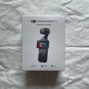 (새 상품) DJI 오즈모 포켓 3 크리에이터 콤보