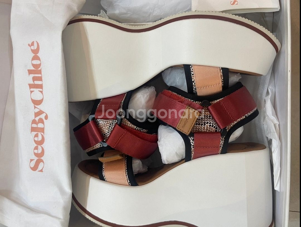 SeeByChloe 새상품 샌들--3