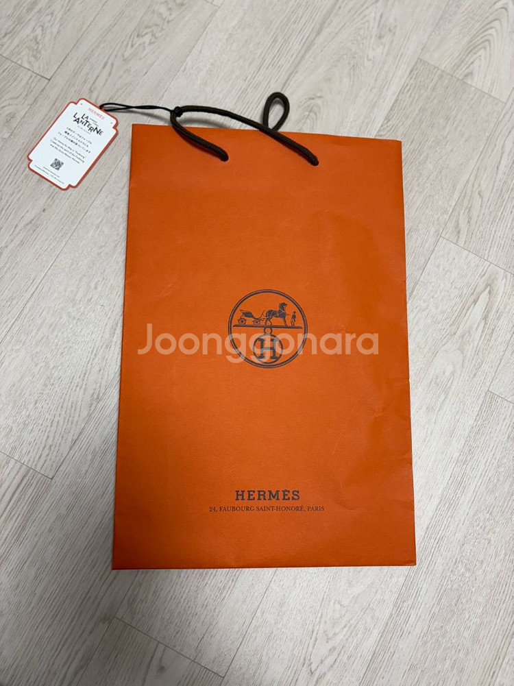 명품 쇼핑백 일괄 정리(에르메스, 샤넬, 불가리, 쇼메--1