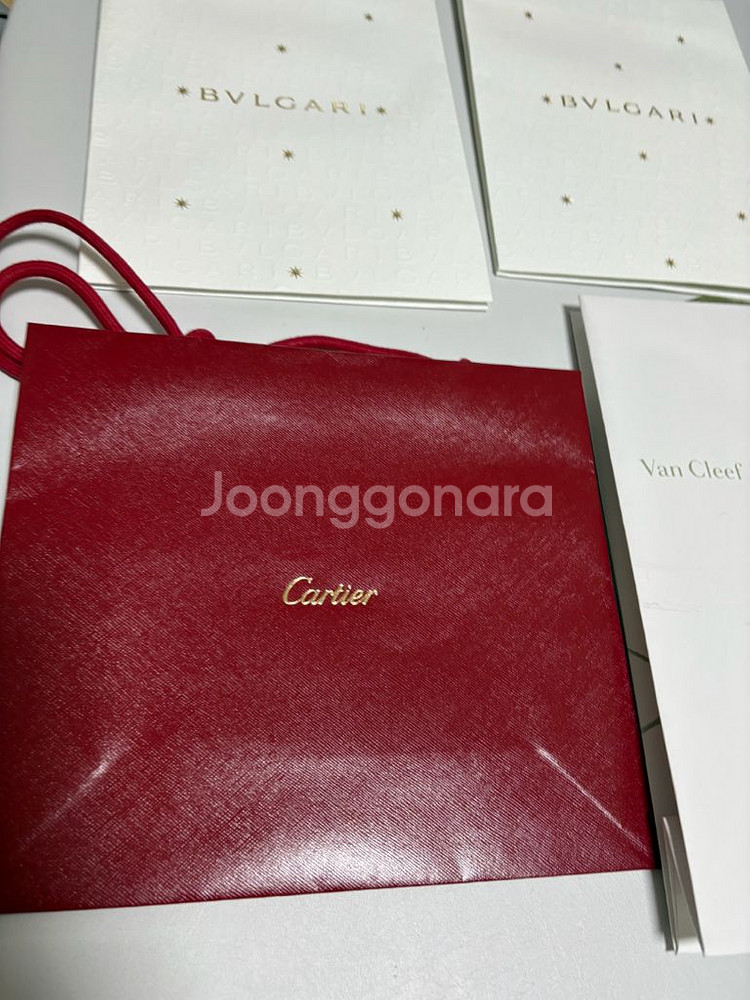 명품 쇼핑백 일괄 정리(에르메스, 샤넬, 불가리, 쇼메--9