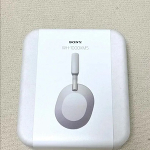 미개봉 소니 wh1000xm5 실버 헤드셋 .헤드폰